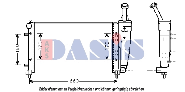 Radiator, engine cooling (300005N)