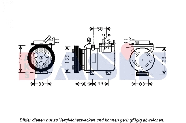 Compressor, air conditioning (851946N)