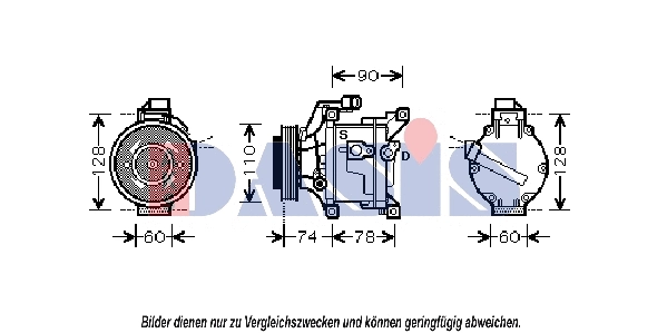 Compressor, air conditioning (851002N)