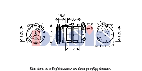 Compressor, air conditioning (851823N)
