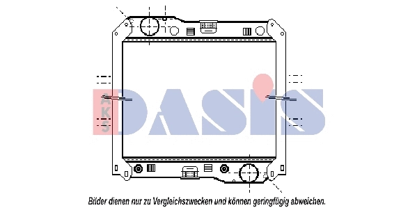 Radiator, engine cooling (131002N)