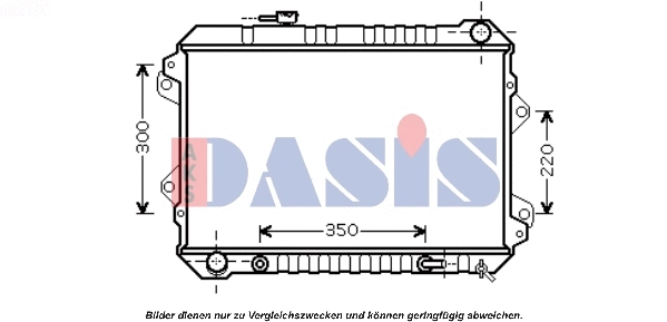 Radiator, engine cooling (110049N)