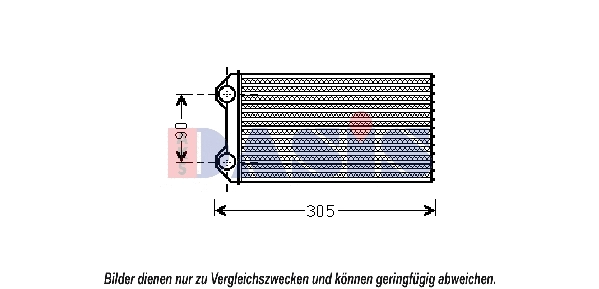 Heat Exchanger, interior heating (189012N)