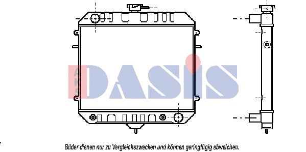 Radiator, engine cooling (150038N)