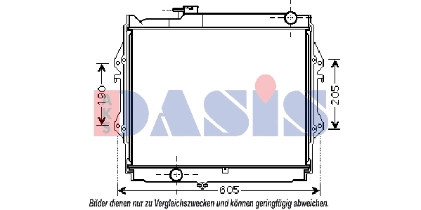 Radiator, engine cooling (210208N)