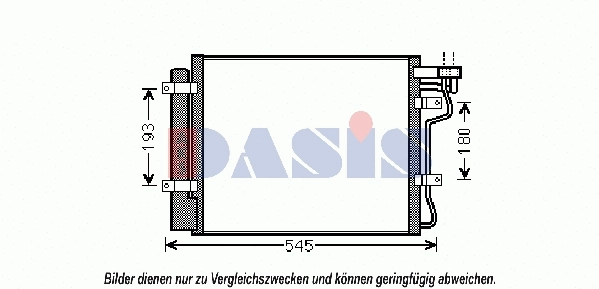 Condenser, air conditioning (512054N)
