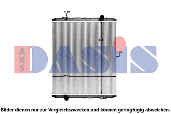 Radiator, engine cooling (390012SXV)