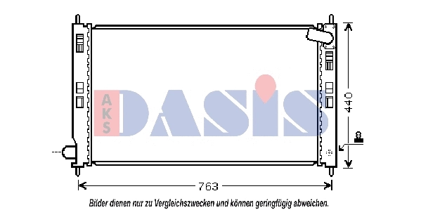 Radiator, engine cooling (140069N)