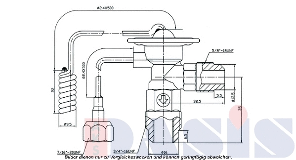 Expansion Valve, air conditioning (840014N)