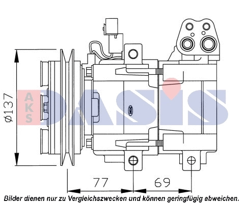 Compressor, air conditioning (851641N)