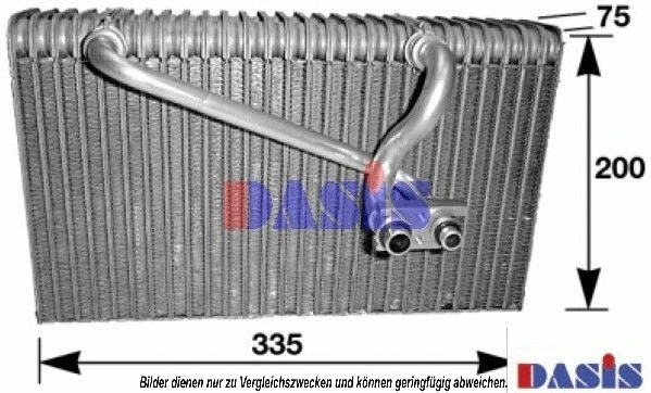 Evaporator, air conditioning (820052N)