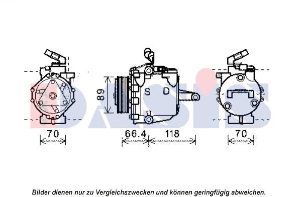Compressor, air conditioning (851966N)
