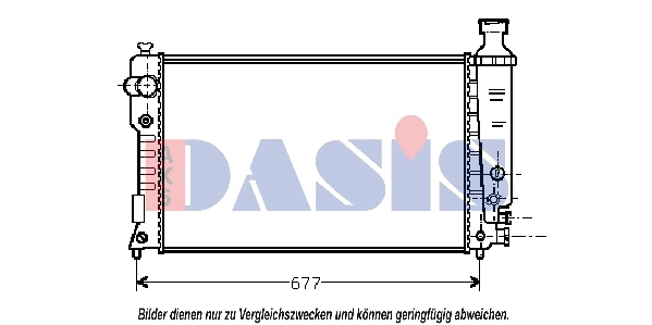 Radiator, engine cooling (160044N)