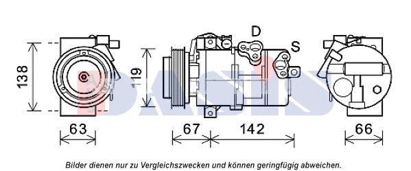 Compressor, air conditioning (852737N)