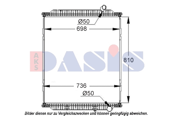 Radiator, engine cooling (390033S)