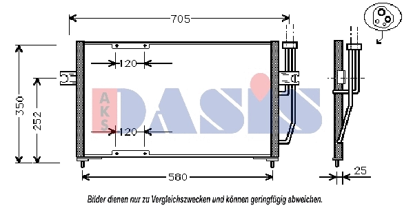 Condenser, air conditioning (222190N)