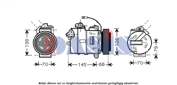 Compressor, air conditioning (851684N)