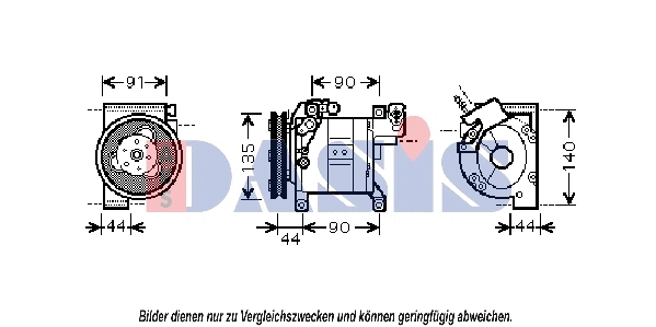 Compressor, air conditioning (851828N)