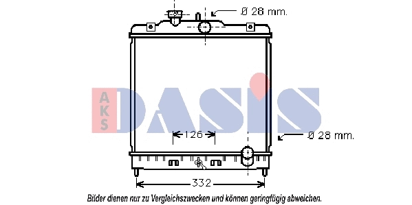 Radiator, engine cooling (100890N)