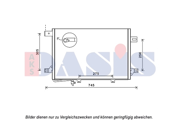Condenser, air conditioning (122035N)