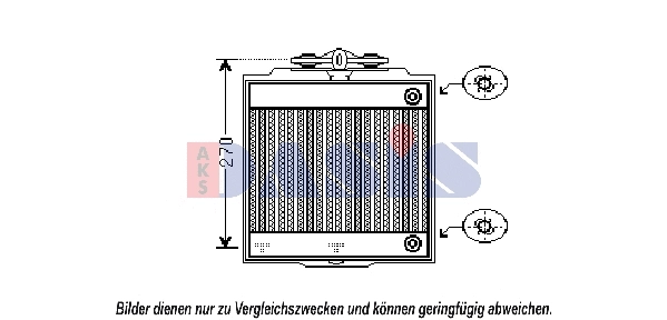 Radiator, engine cooling (050052N)