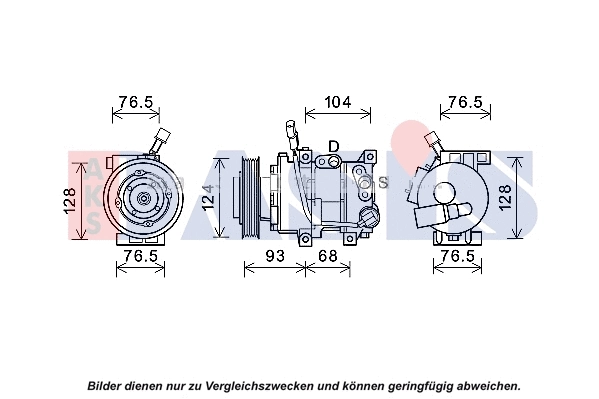 Compressor, air conditioning (852814N)