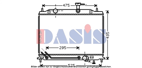 Radiator, engine cooling (510077N)