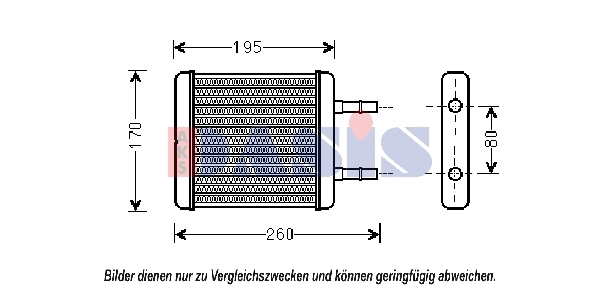 Heat Exchanger, interior heating (569017N)