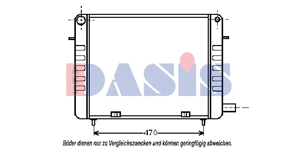 Radiator, engine cooling (151230N)