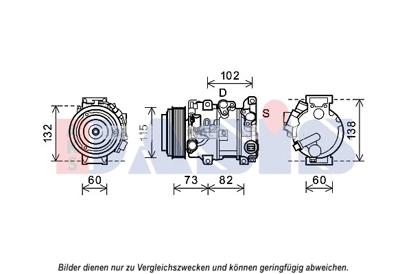 Compressor, air conditioning (852679N)