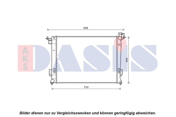 Radiator, engine cooling (510175N)