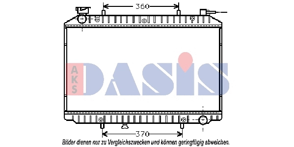 Radiator, engine cooling (070250N)