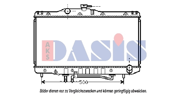 Radiator, engine cooling (210081N)