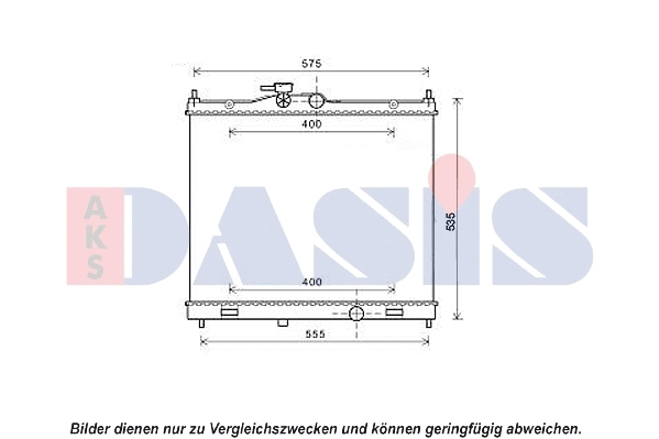 Radiator, engine cooling (070161N)