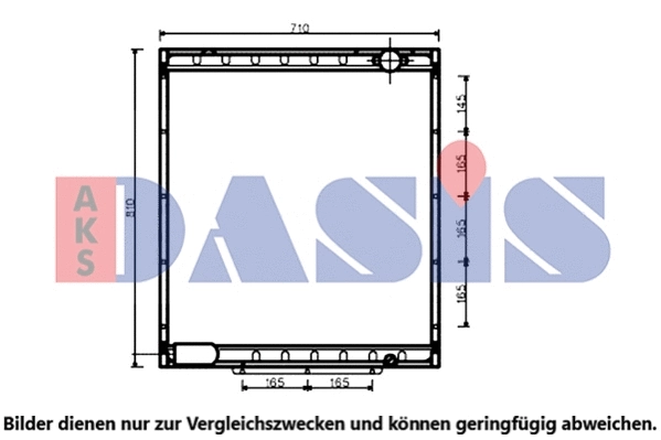 Radiator, engine cooling (140002N)