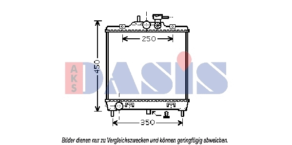 Radiator, engine cooling (510079N)