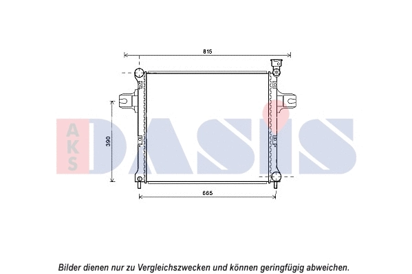 Radiator, engine cooling (520132N)
