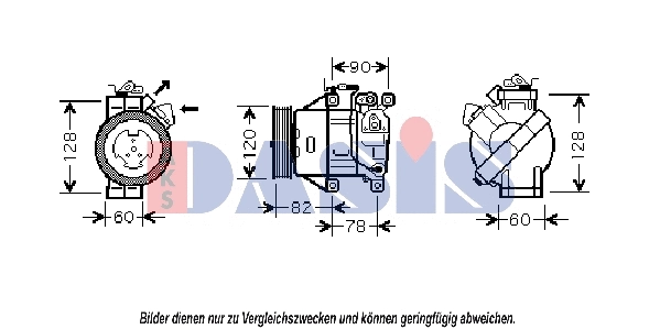 Compressor, air conditioning (851891N)