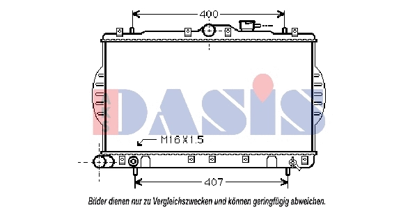 Radiator, engine cooling (560016N)