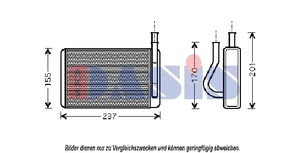 Heat Exchanger, interior heating (569008N)