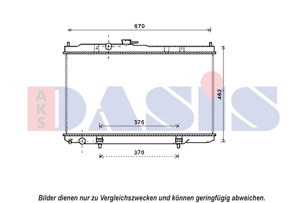 Radiator, engine cooling (070133N)