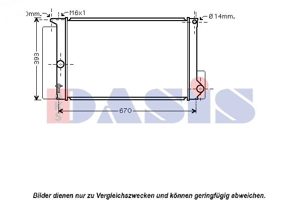 Radiator, engine cooling (210186N)