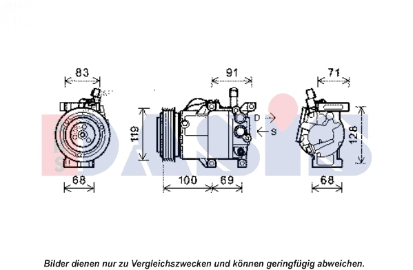 Compressor, air conditioning (851952N)