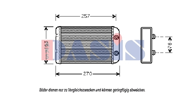 Heat Exchanger, interior heating (089005N)