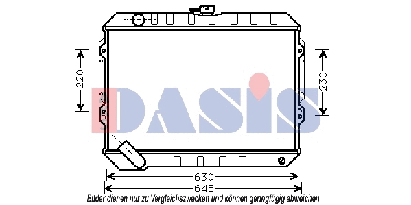 Radiator, engine cooling (140370N)