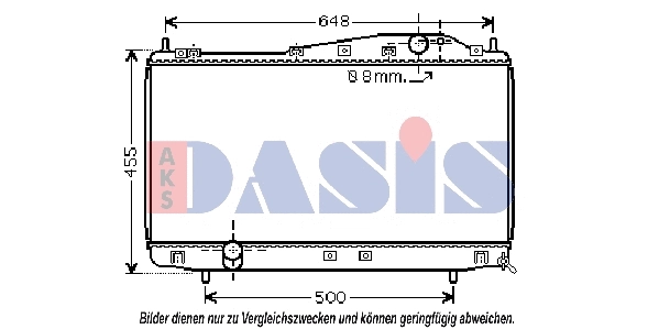 Radiator, engine cooling (510022N)