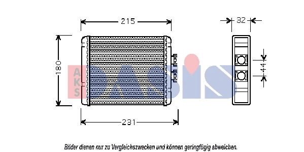 Heat Exchanger, interior heating (489005N)