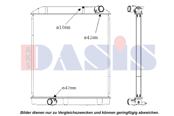 Radiator, engine cooling (210259N)