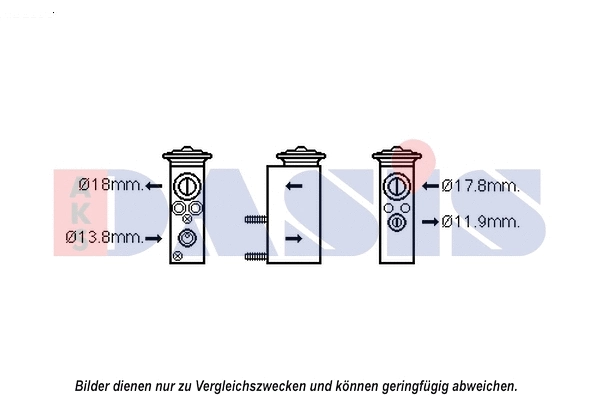 Expansion Valve, air conditioning (840207N)