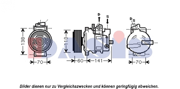 Compressor, air conditioning (851656N)